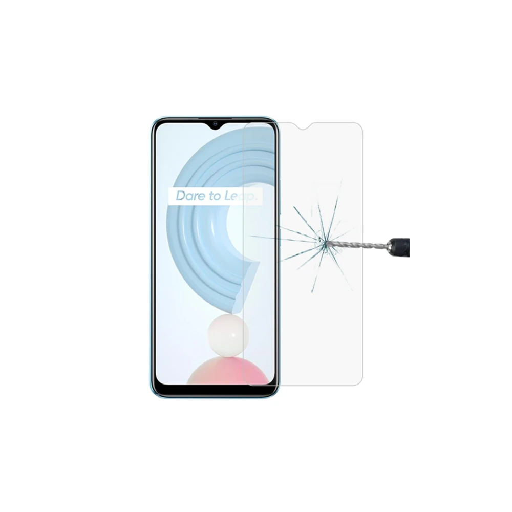 OPPO Realme C21 Tempered Cam Ekran Koruyucu