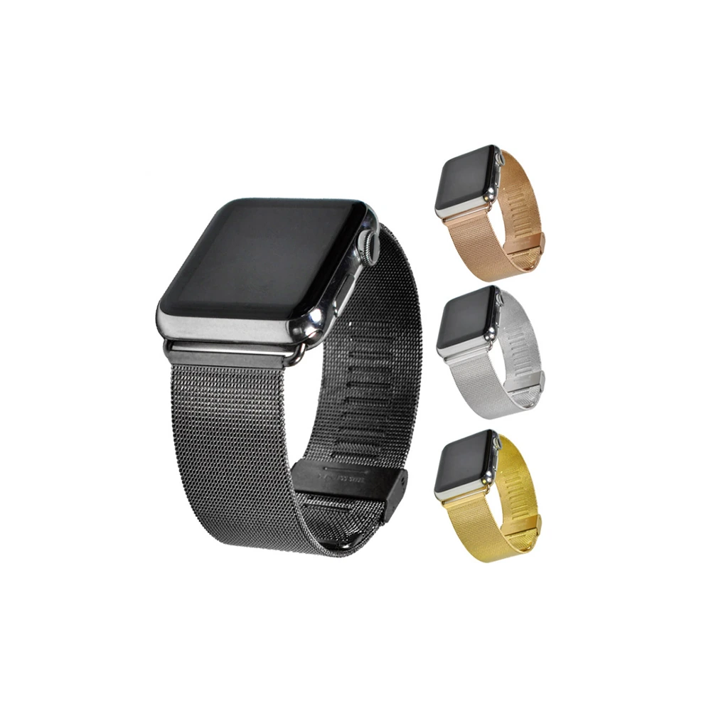 Ally Apple Watch 7-8 41mm 6-5-4 40mm Kayış Kordon Milano Metal Klasik 