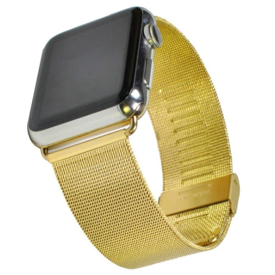 Ally Apple Watch 7-8 41mm 6-5-4 40mm Kayış Kordon Milano Metal Klasik 