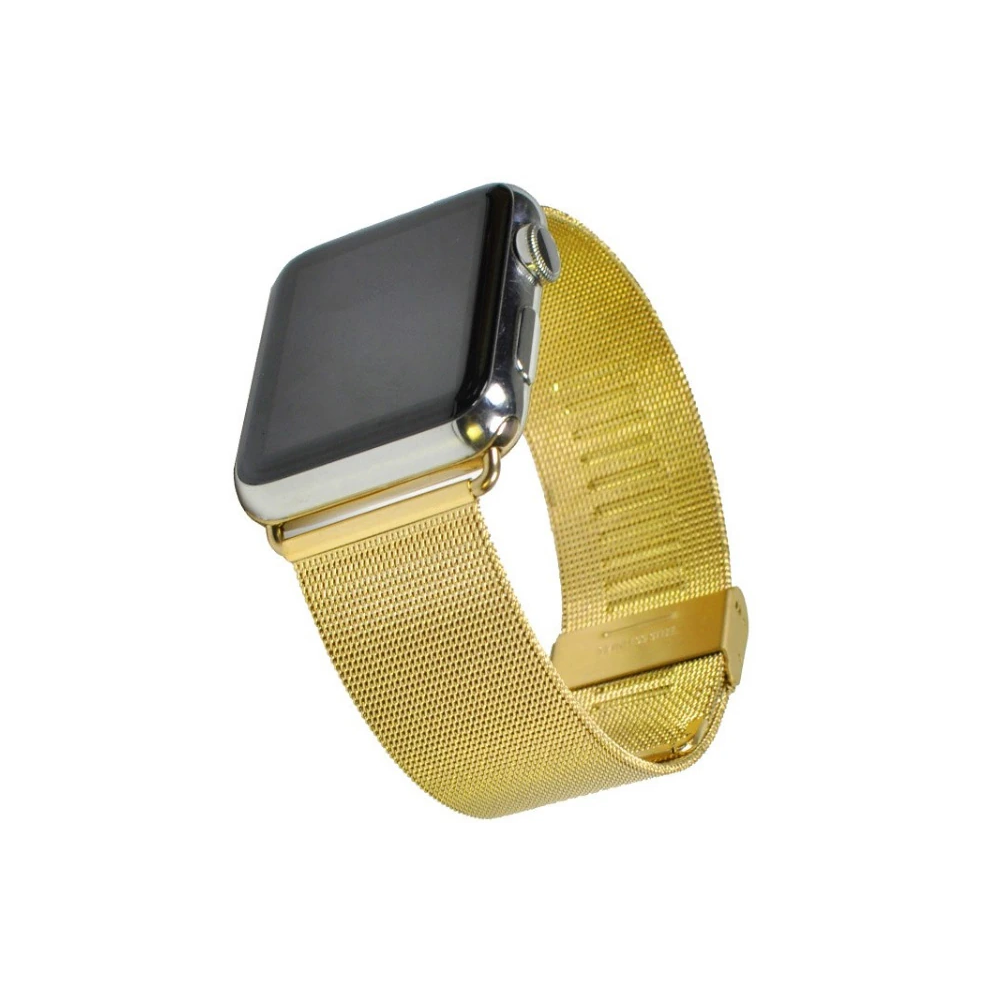 Ally Apple Watch 7-8 41mm 6-5-4 40mm Kayış Kordon Milano Metal Klasik 