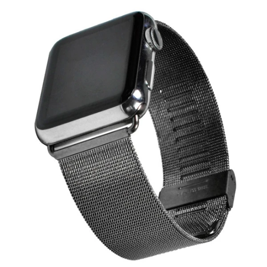 Ally Apple Watch 7-8 41mm 6-5-4 40mm Kayış Kordon Milano Metal Klasik 