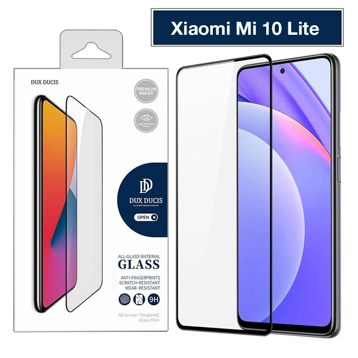 Dux Ducis Full Kaplama Xiaomi Mi 10 Lite Cam Ekran Koruyucu