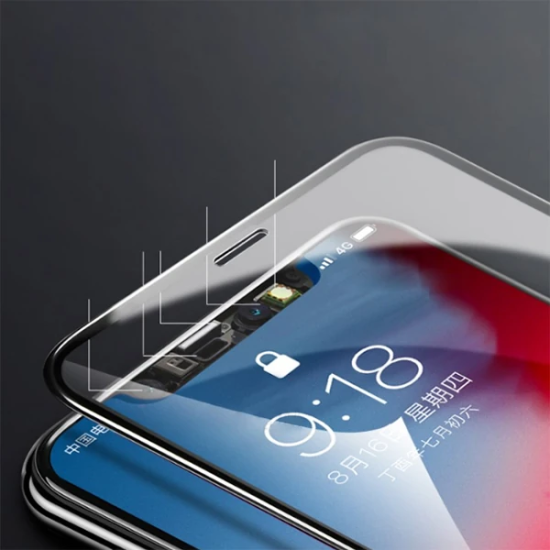 İPhone 11 Pro XS 5D Kavisli Full Tempered Cam Ekran Koruyucu