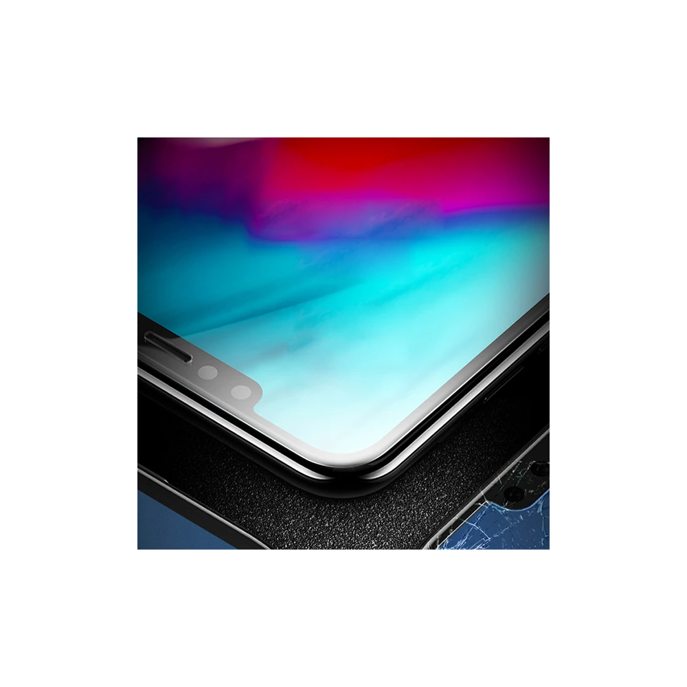 İPhone 11 Pro XS 5D Kavisli Full Tempered Cam Ekran Koruyucu