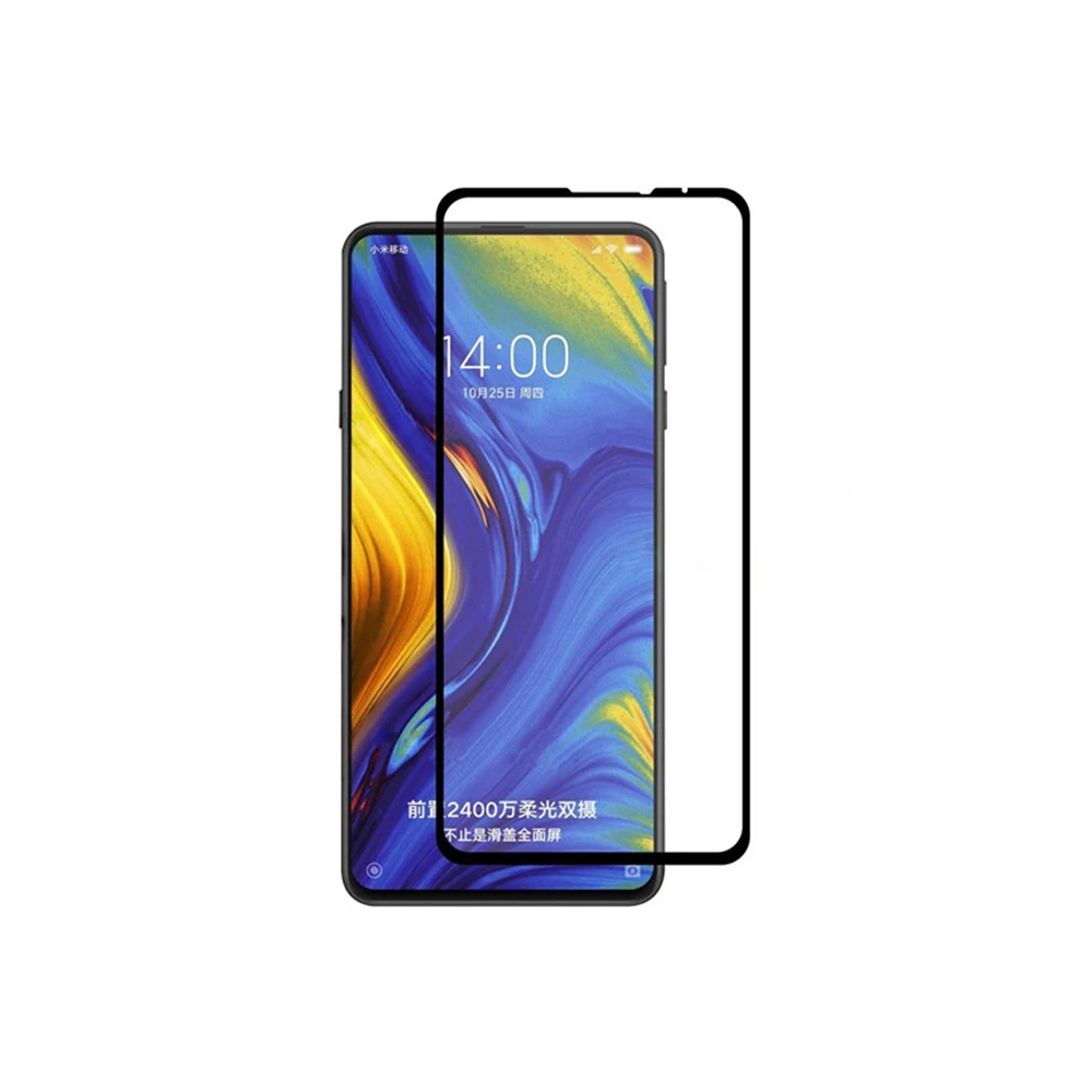 Xiaomi Mi Mix 3 Full Glue Full Kaplama Tempered Cam Ekran Koruyucu