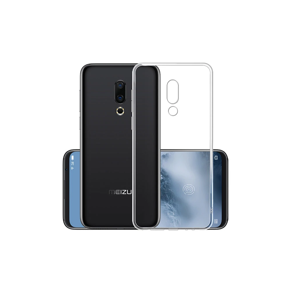 Meizu 16 Plus Kamera Korumalı Ultra Koruma Silikon Kılıf