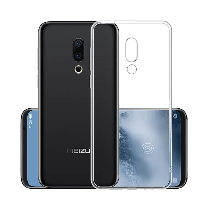 Meizu 16 Plus Kamera Korumalı Ultra Koruma Silikon Kılıf