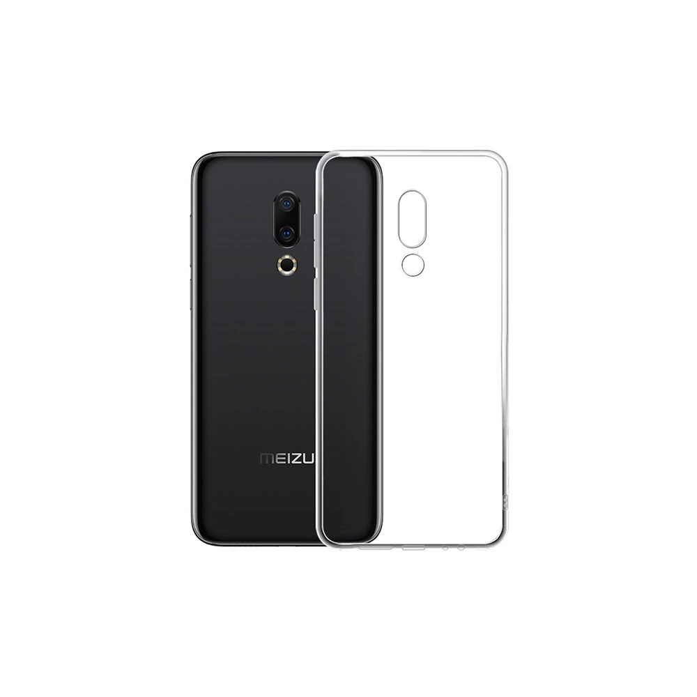 Meizu 16 Plus Kamera Korumalı Ultra Koruma Silikon Kılıf