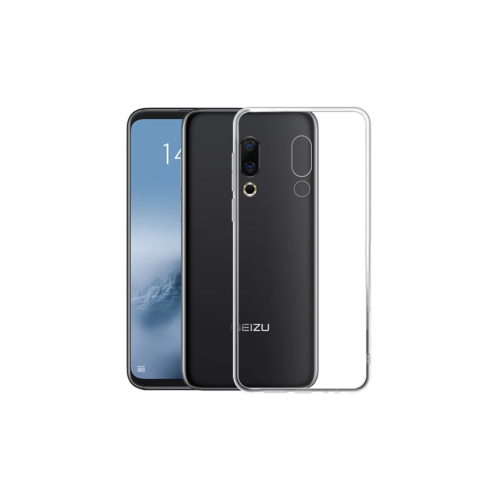 Meizu 16 Plus Kamera Korumalı Ultra Koruma Silikon Kılıf