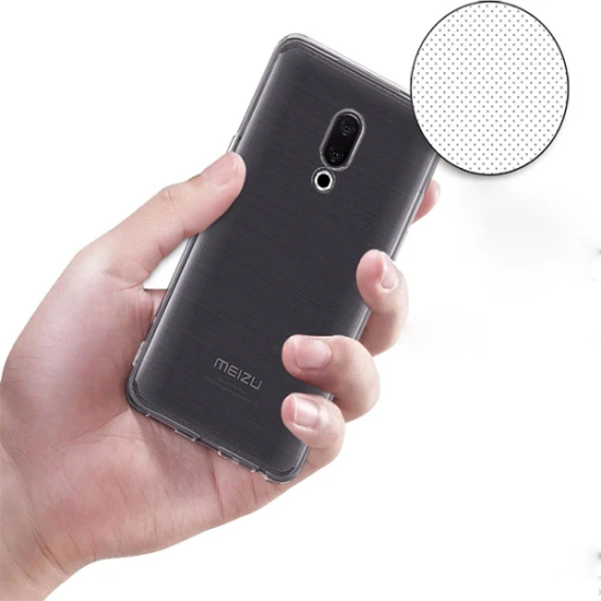 Meizu 16 Plus Kamera Korumalı Ultra Koruma Silikon Kılıf