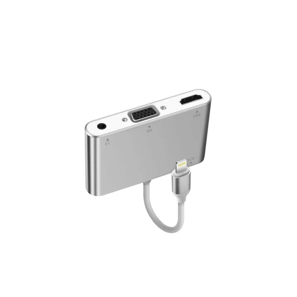 İPhone İPad P32 Hdmi Vga Av Audio Dönüştürücü Adaptör