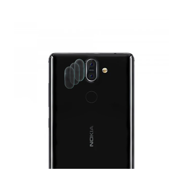 Gor Nokia 8 Sirocco Nano Kamera Koruyucu 3 Adet Set