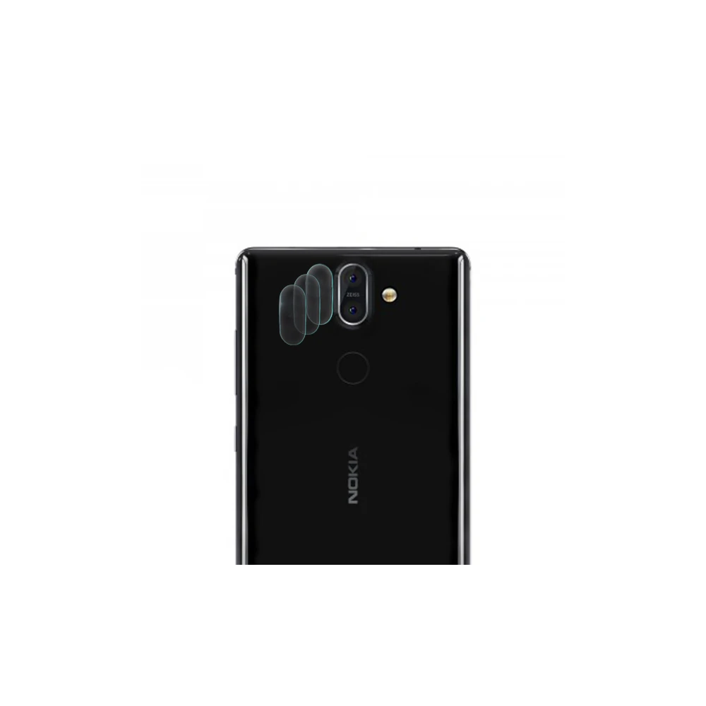 Gor Nokia 8 Sirocco Nano Kamera Koruyucu 3 Adet Set