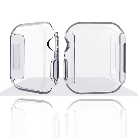 Ally Apple İWatch 44mm 360 Koruma Ultra Slim Silikon Kılıf