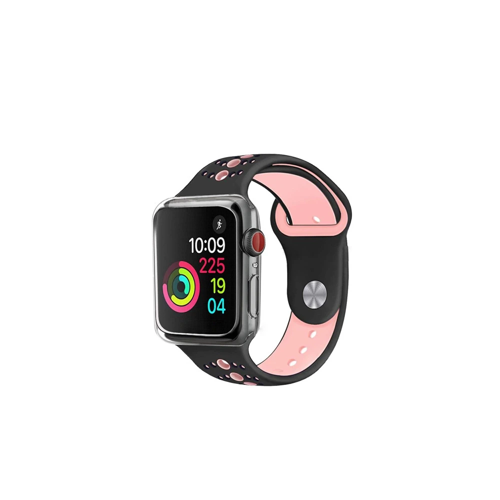 Ally Apple İWatch 44mm 360 Koruma Ultra Slim Silikon Kılıf