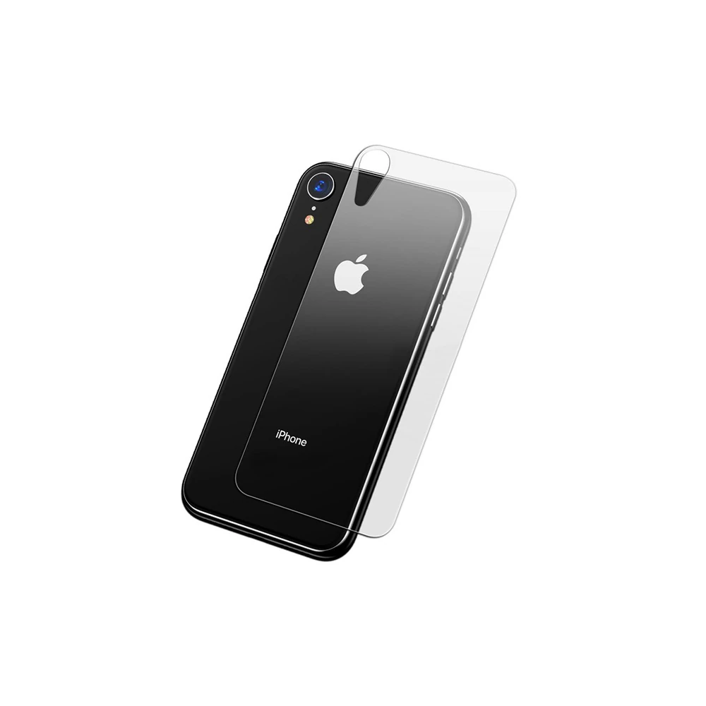 İPhone XR 6.1 Arka Kırılmaz Tempered Cam Koruyucu