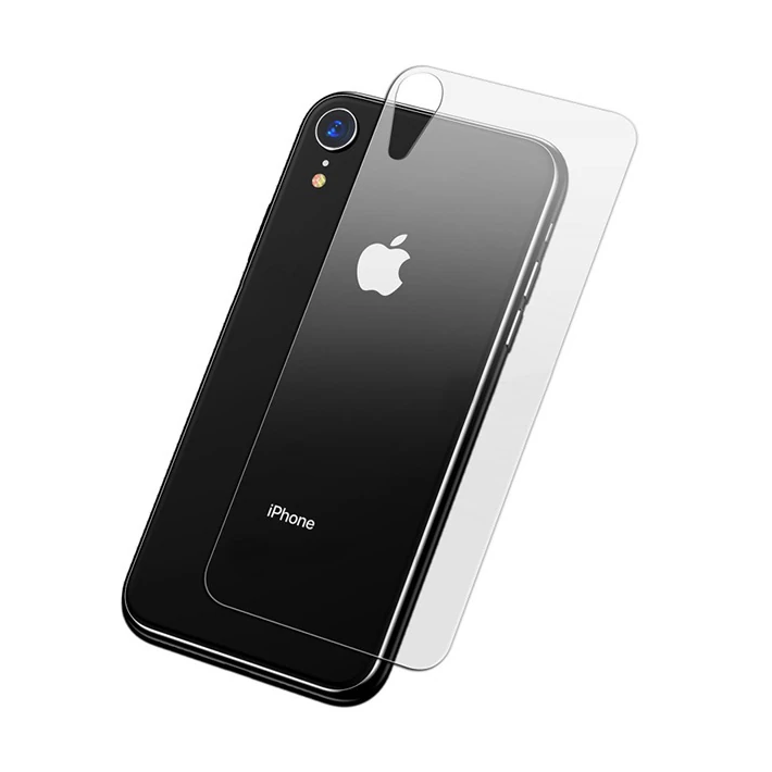 İPhone XR 6.1 Arka Kırılmaz Tempered Cam Koruyucu