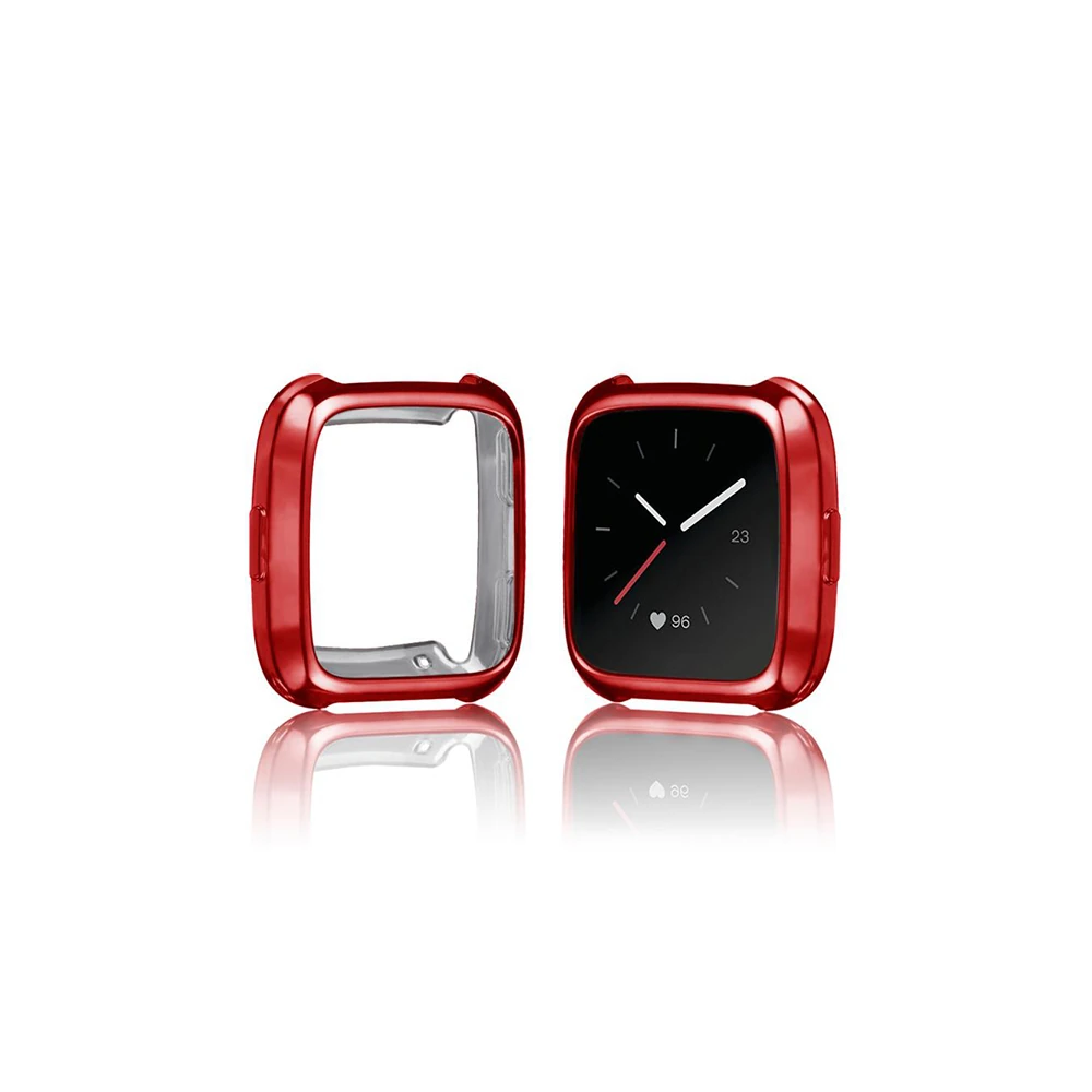 Fitbit Versa Ultra İnce Yumuşak Tpu Silikon Kılıf