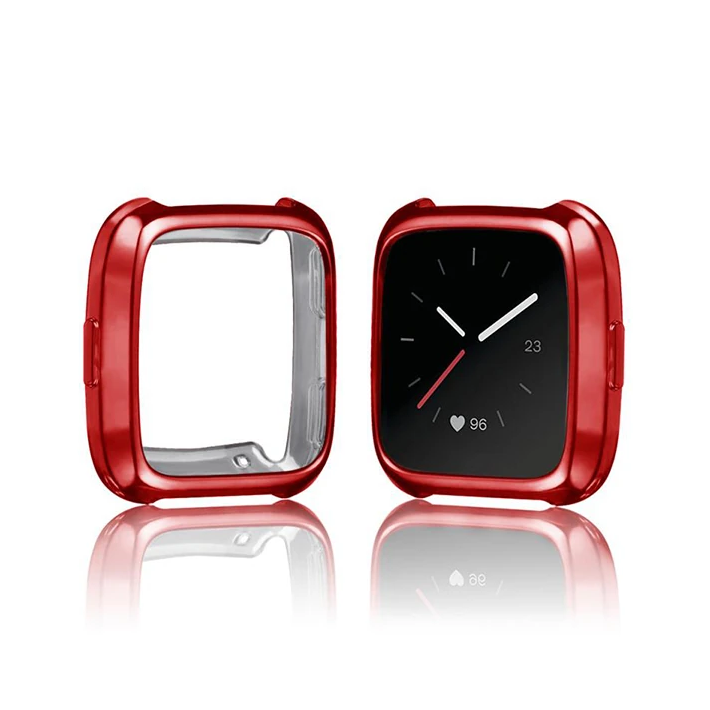 Fitbit Versa Ultra İnce Yumuşak Tpu Silikon Kılıf