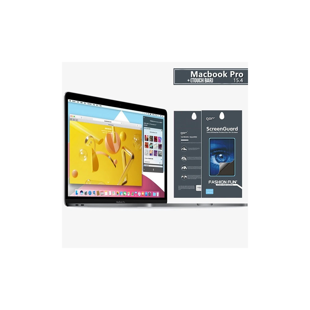 Gor Macbook Pro 15 Anti Blue Light Ekran Ve Track Pad Koruyucu