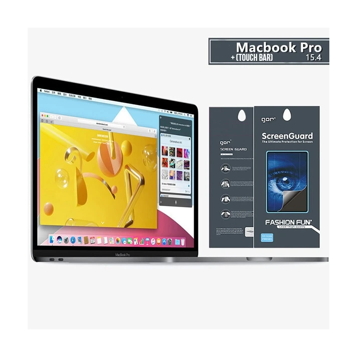 Gor Macbook Pro 15 Anti Blue Light Ekran Ve Track Pad Koruyucu