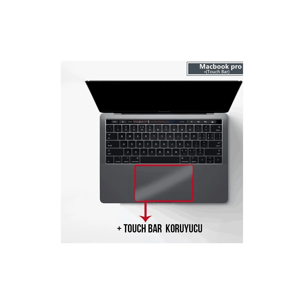 Gor Macbook Pro 15 Anti Blue Light Ekran Ve Track Pad Koruyucu