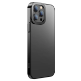 Baseus Glitter iPhone 13 Pro Max 6.7inç Kılıf Renkli Kenar Şeffaf Sili