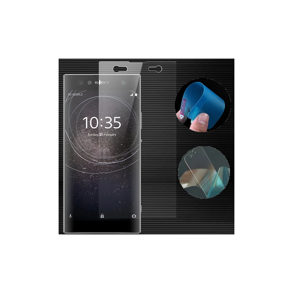 Sony Xperia Xa2 Ultra Esnek Darbe Emici Nano Glass Ekran Koruyucu