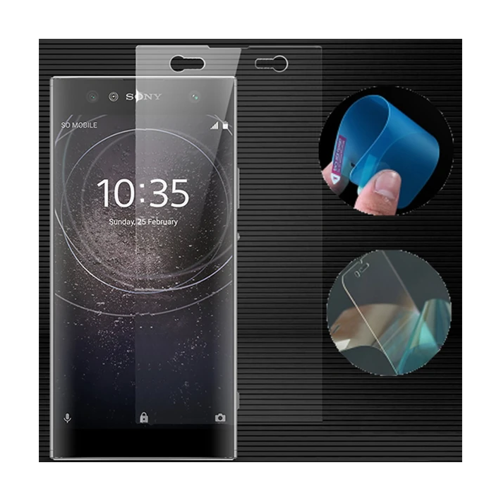 Sony Xperia Xa2 Ultra Esnek Darbe Emici Nano Glass Ekran Koruyucu