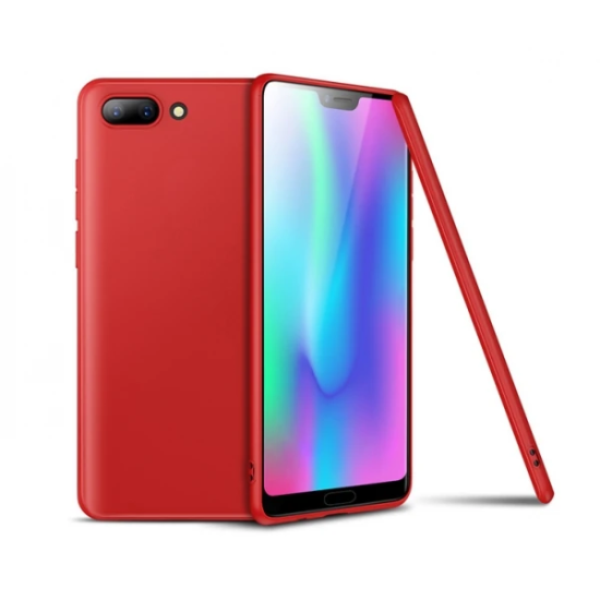 Huawei Honor 9i Slim Fit Soft Premium Silikon Kamera Korumalı Kılıf