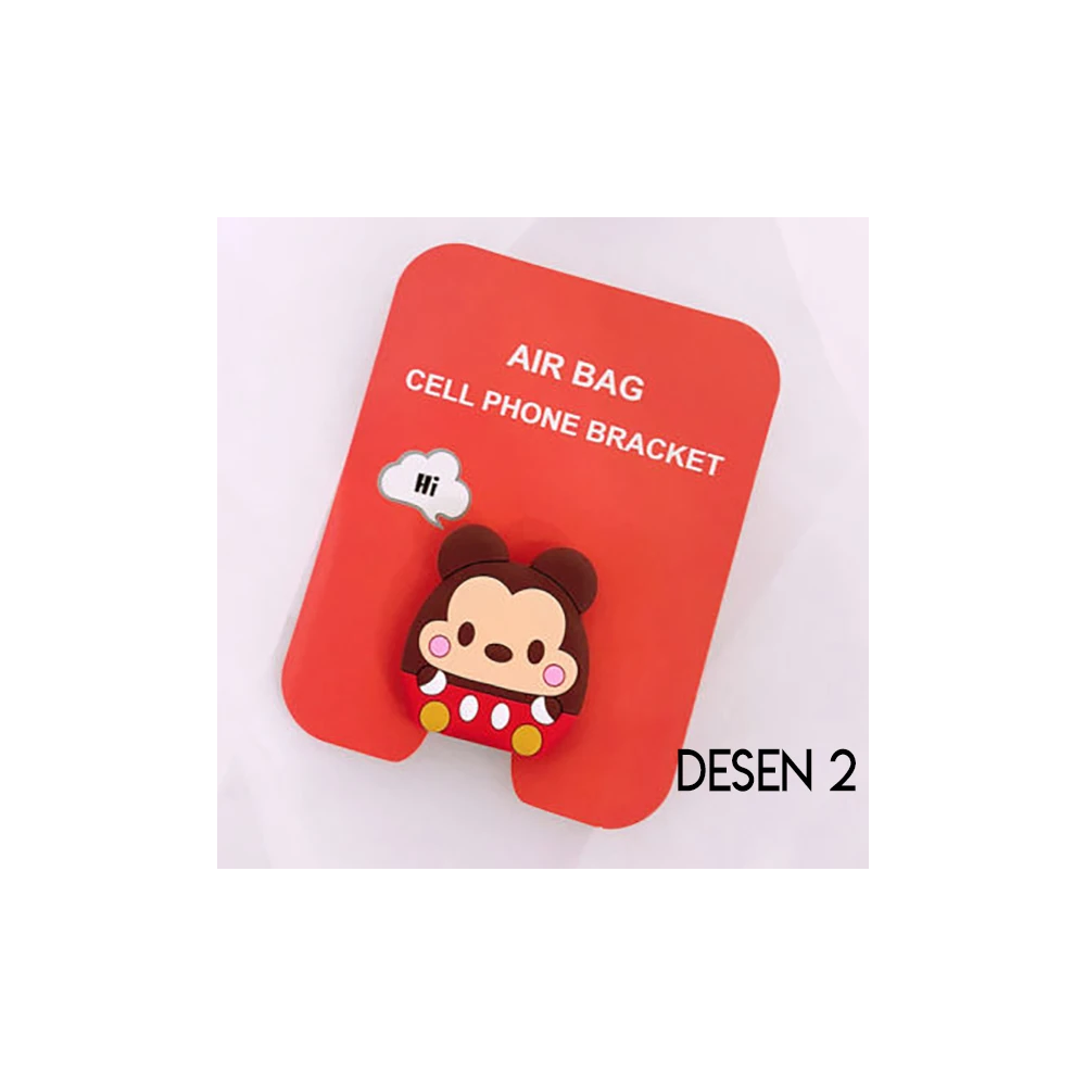 Ally 3d Sevimli Hayvanlar Pop Stand Telefon Tutucu