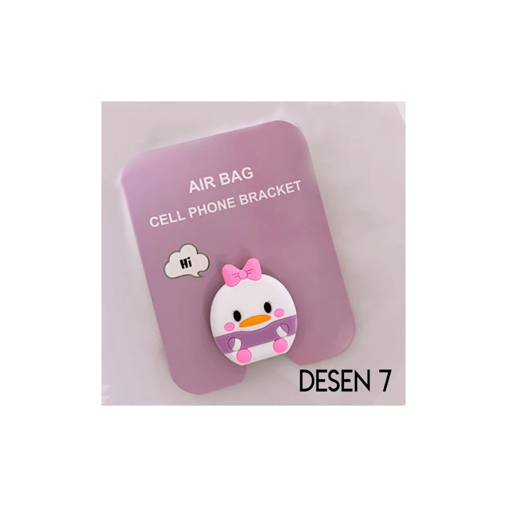 Ally 3d Sevimli Hayvanlar Pop Stand Telefon Tutucu