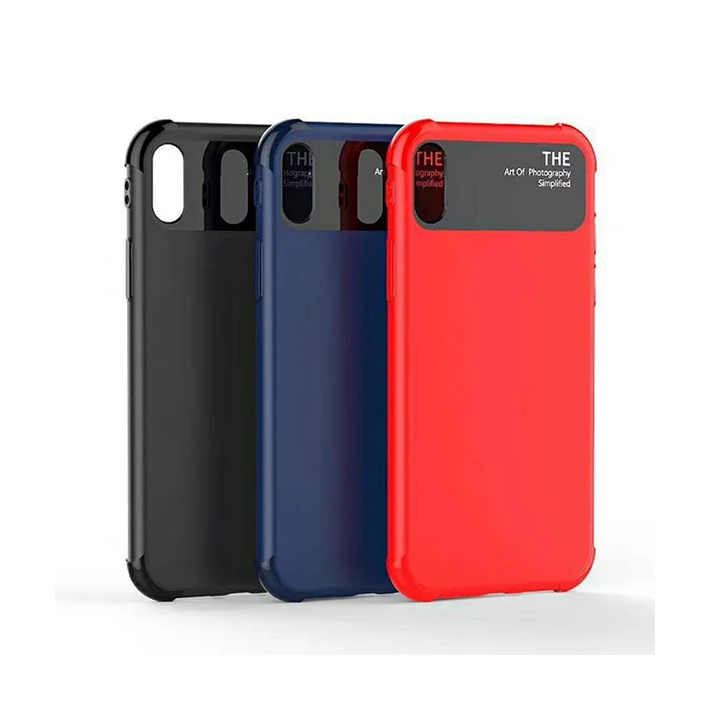 İphone X Xs 10 Fit Premium Silikon+ Cam Kılıf