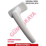 5 Adet Orijinal ® Marka Pvc Pencere Kolu Beyaz (aluminyum) (tüm Markalar Ile Uyumludur)