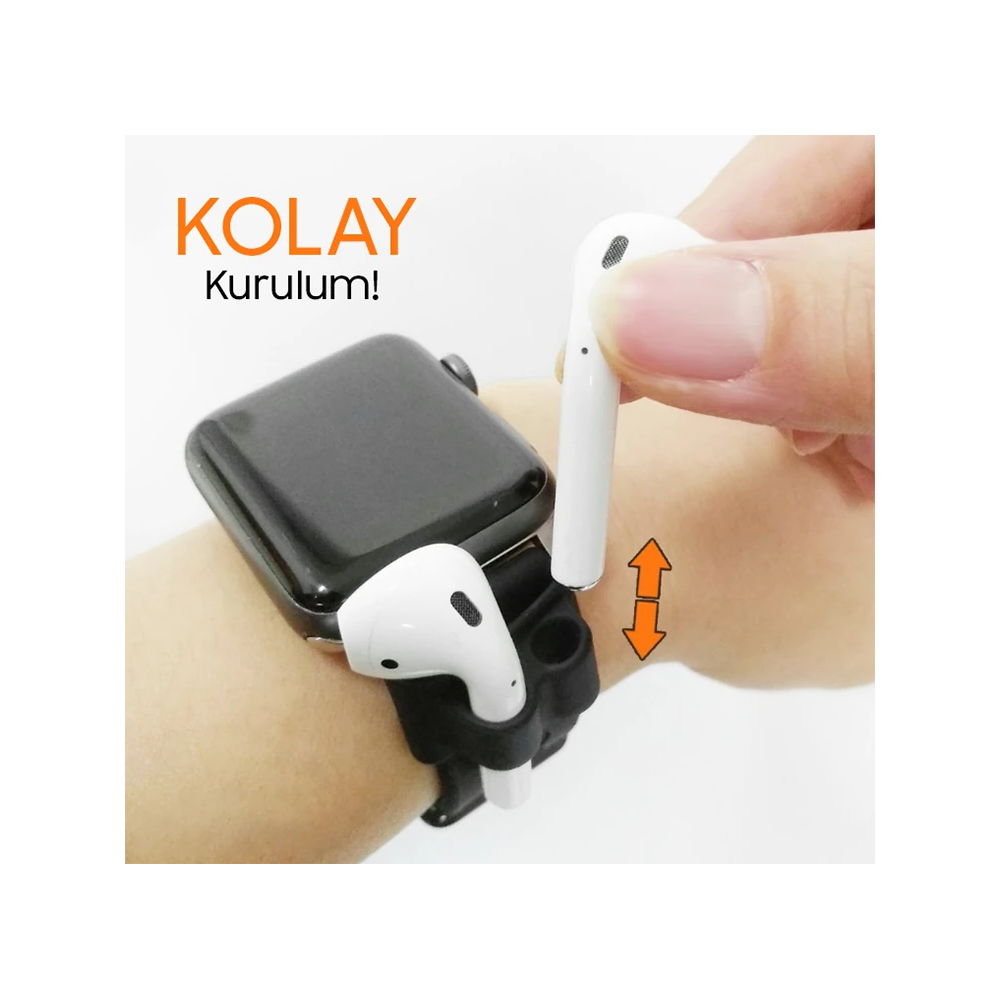 Ally Airpods Silikon Saat Tutucu