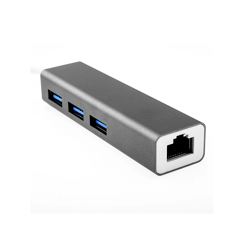Gigabit Usb 3 Port Usb 3.0 Çoklayıcı Ve Eternet Adeptörü