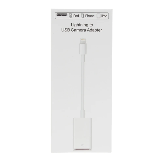 ALLY Nk102 İPhoneİPadİPod Lightning To Usb Kamera Adaptörü