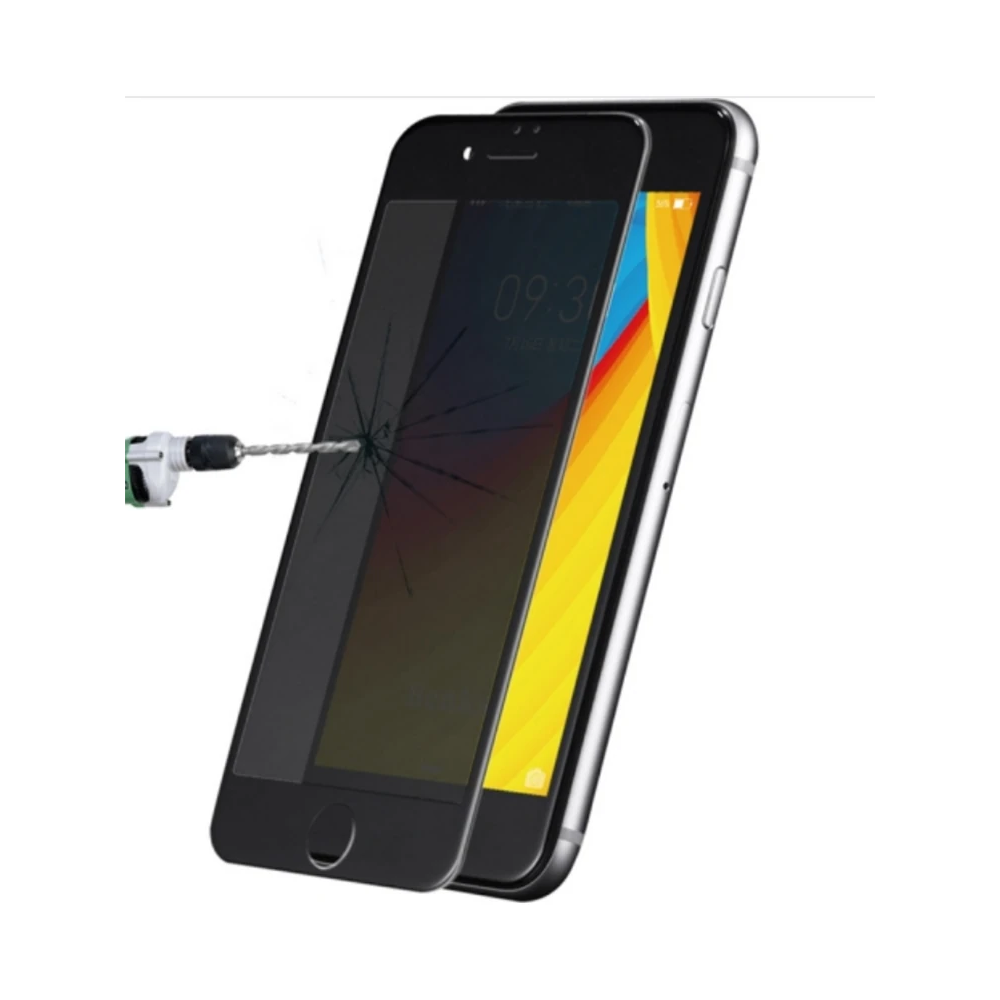 iPhone SE3-SE2 İPhone 8-7 3D Full Privacy Gizlilik Kırılmaz Cam Ekran 