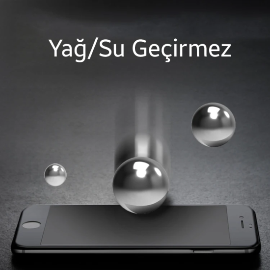 iPhone SE3-SE2 İPhone 8-7 3D Full Privacy Gizlilik Kırılmaz Cam Ekran 