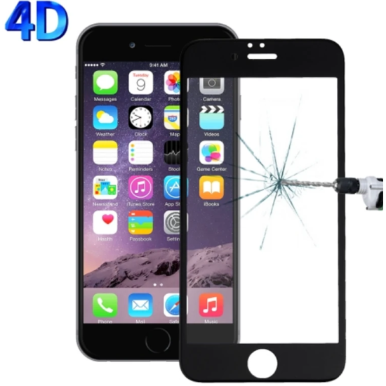 İPhone 6S Plus 4D Kavisli Full Cam Kırılmaz Koruyucu İPhone 6 plus
