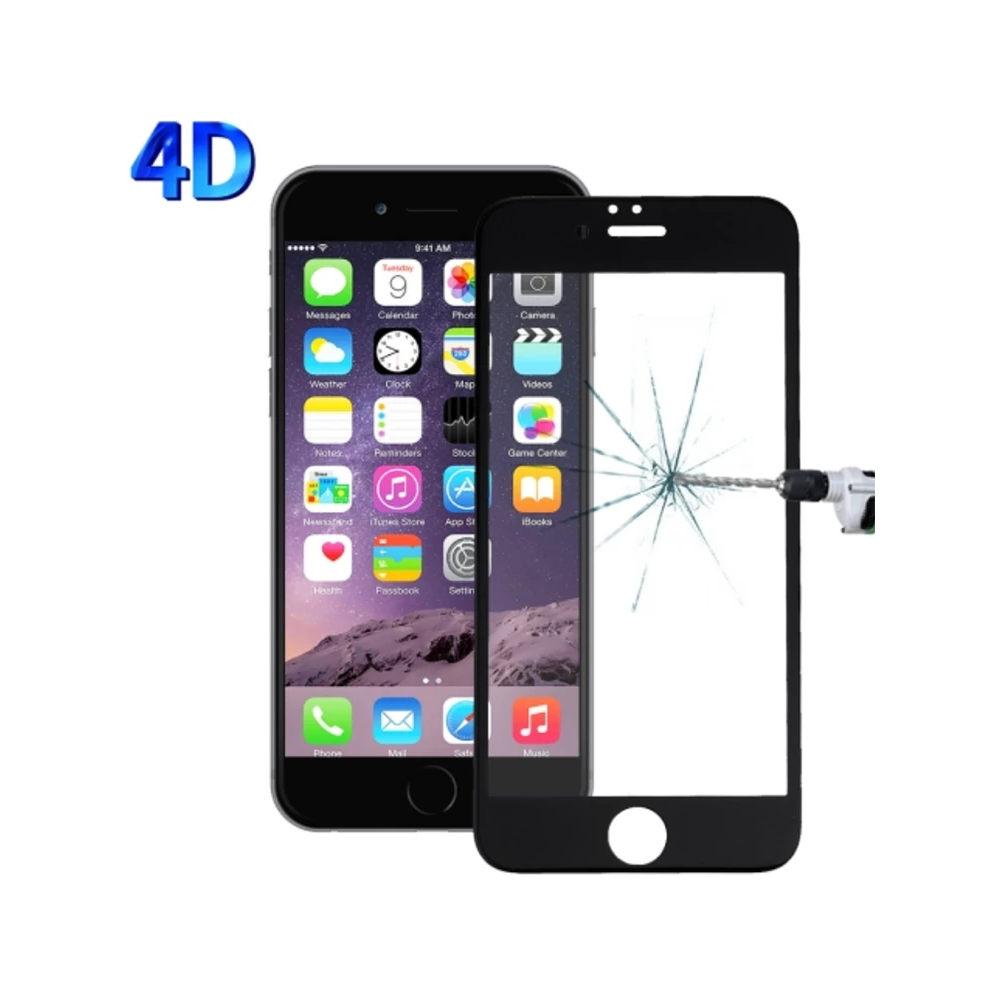 İPhone 6S Plus 4D Kavisli Full Cam Kırılmaz Koruyucu İPhone 6 plus