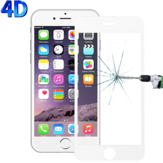 İPhone 6S Plus 4D Kavisli Full Cam Kırılmaz Koruyucu İPhone 6 plus