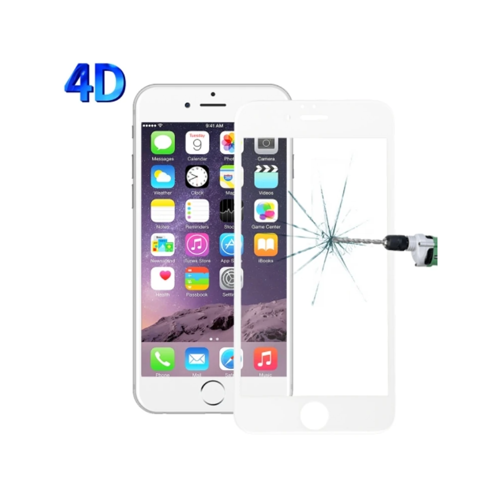 İPhone 6S Plus 4D Kavisli Full Cam Kırılmaz Koruyucu İPhone 6 plus