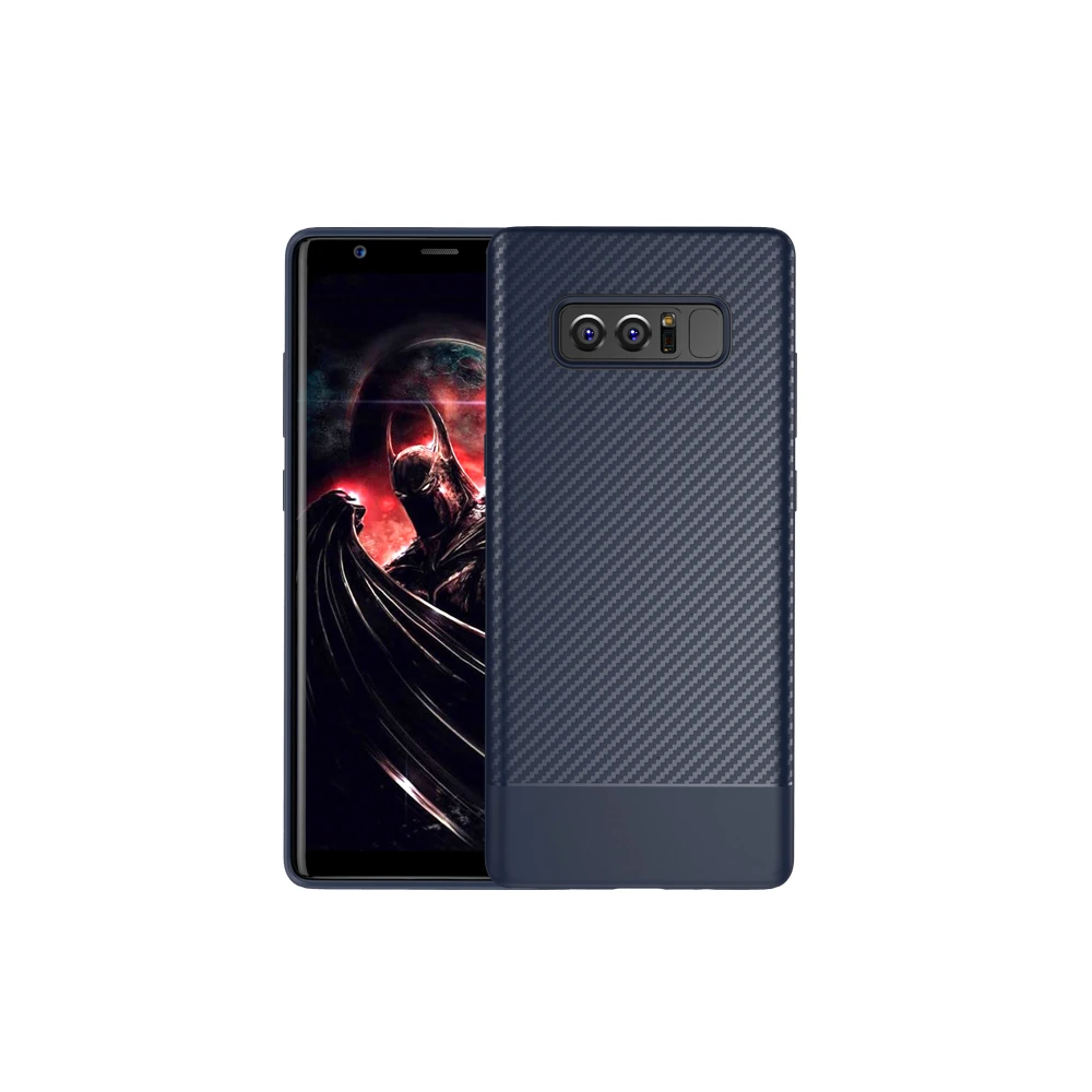 Ally SM Galaxy Note 8 Carbon Fiber Dokulu Premium Soft Silikon Kılıf