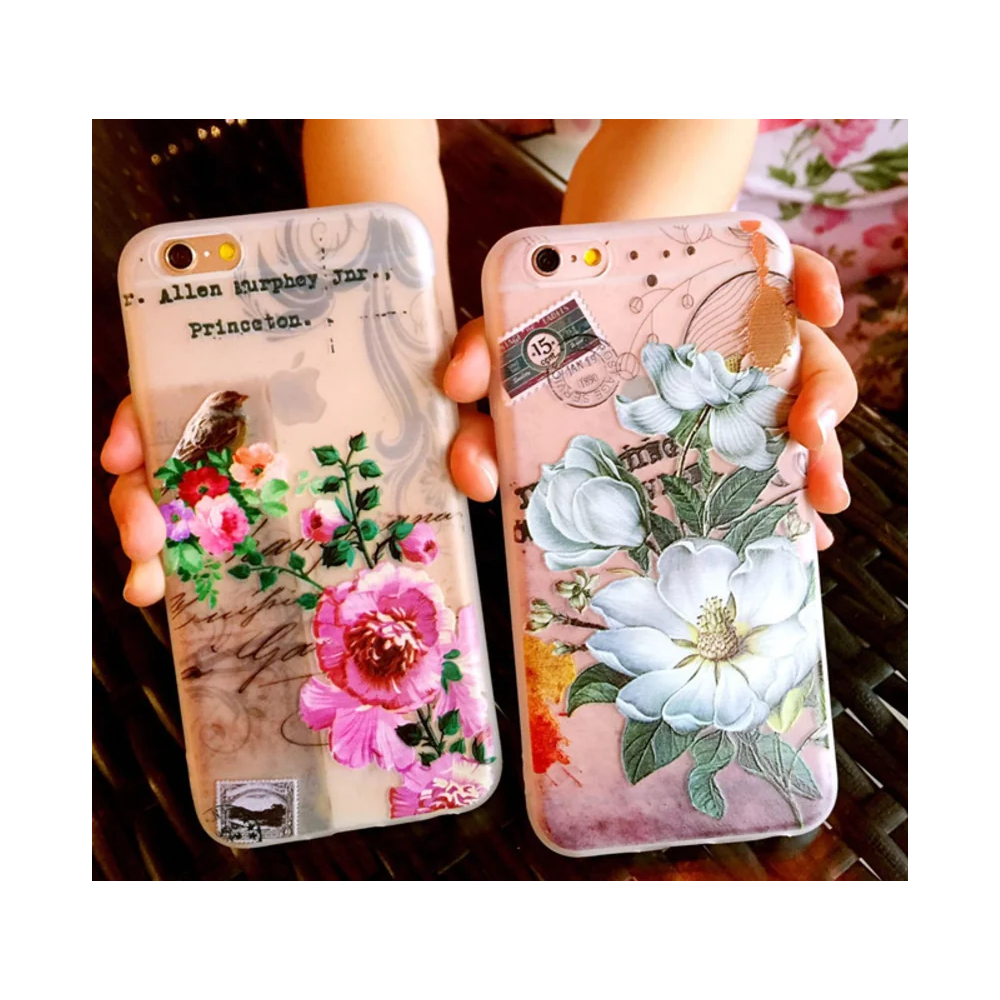 İphone X Xs 3d Gül Desenli Premium Silikon Kılıf