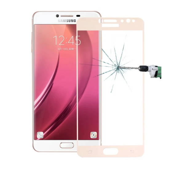 SM Galaxy C8 J7+ Plus 3D Full Kaplama Kırılmaz Cam Ekran Koruyucu
