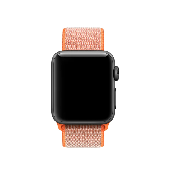 Apple Watch 7-8 41mm 6-5-4 40mm Nylon Loop Spor Kayış Kordon 3-2-1 38m