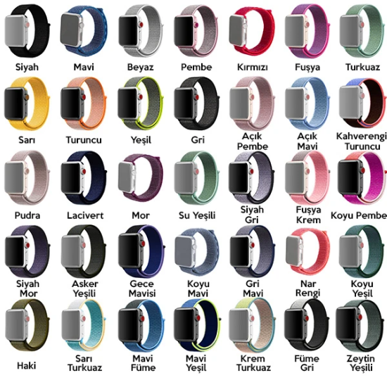Ally Apple Watch 7-8 45mm 6-5-4 44mm Watch Ultra 49mm Kayış Kordon Spo