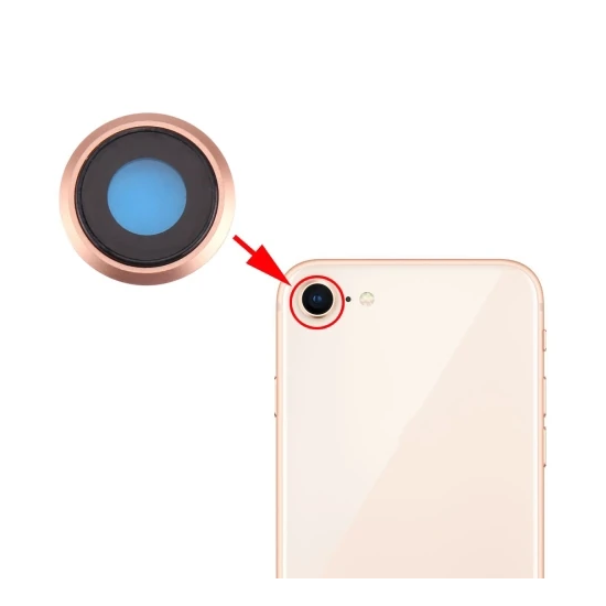 İPhone 8 Kamera Lens Kapak Full