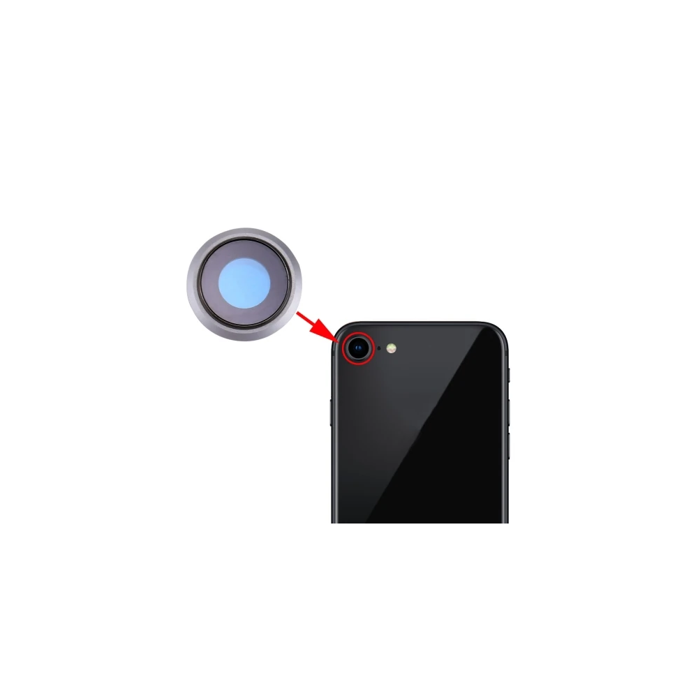İPhone 8 Kamera Lens Kapak Full